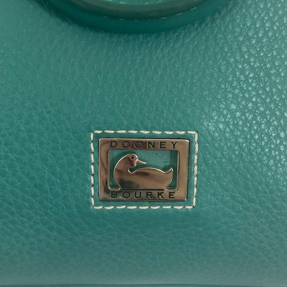 Dooney & Burke turquoise purse - Picture 3 of 6